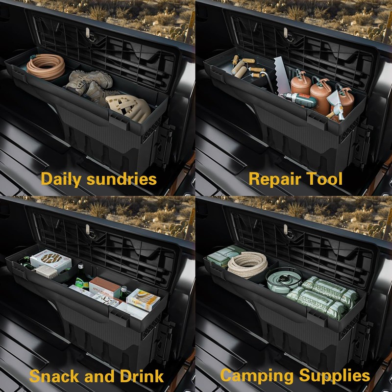 ALEGE Driver Side Truck Bed Storage Box Case Tool Box