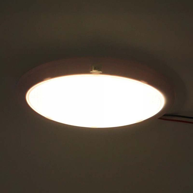 MAG 2PC Interior Roof Ceiling Dome Light LED Round 12V