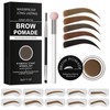 Eyebrow Stamp Stencil Kit - for Waterproof Eyebrows Makeup, Eyebrow