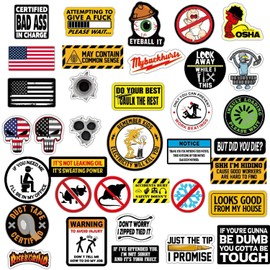 150 PCS Hard Hat Stickers for Adults - Funny (Dirty) for Water Bottle, Laptop, Helmet, Cars, Tool Box, Cars - Blue Collar Stickers for Men, Waterproof