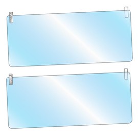 (Jusby 2 Pieces) Toyota 80 Series New Harrier Harrier 12.3-inch Car Navigation System SD Car Navigation JBL LCD Protective Film Protective Sheet Parts Accessories New Harrier Harrier (Shape A Type)