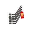 1InTheOffice Cubicle Hangers, Metal Adjustable Hanger, Cubicle Hanger for Rails