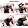 K&F CONCEPT Mini 4 Pro ND Filter Set, Polarising Filter,