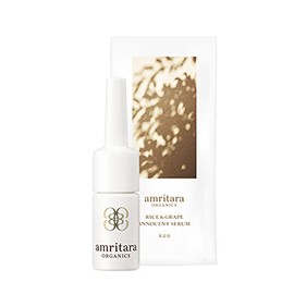 Amritara Rice & Grape Innocent Serum, Trial Size, 0.1 fl oz (3 ml) Serum
