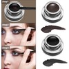 2Pcs Waterproof Eyebrow & Eyeliner Gel - 2 Colors, Long-Lasting