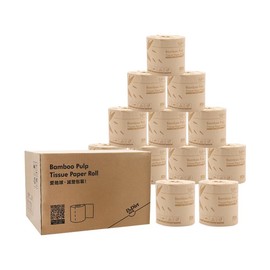 DrDirt Bamboo Toilet Paper, 12 Rolls – 3-Ply Unbleached Soft Bathroom Tissue, 100% Virgin Bamboo Fiber, Tree-Free, Plastic-Free Packaging, Septic Safe & Eco-Friendly