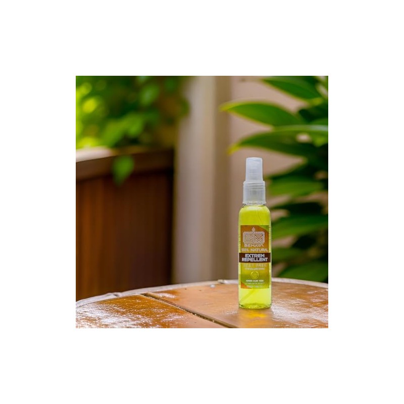 Bemaya Repelente Natural Extrem | Biodegradable | Con Citronela, Clavo