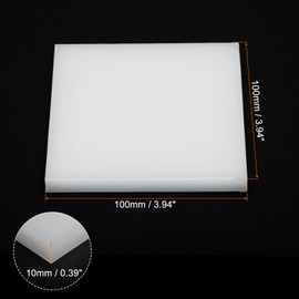 sourcing map Leather Craft Punching Pad 3.94"x3.94"x0.39" Mute Punch Cutting Hole Stamping Mat Board for DIY Leather Working