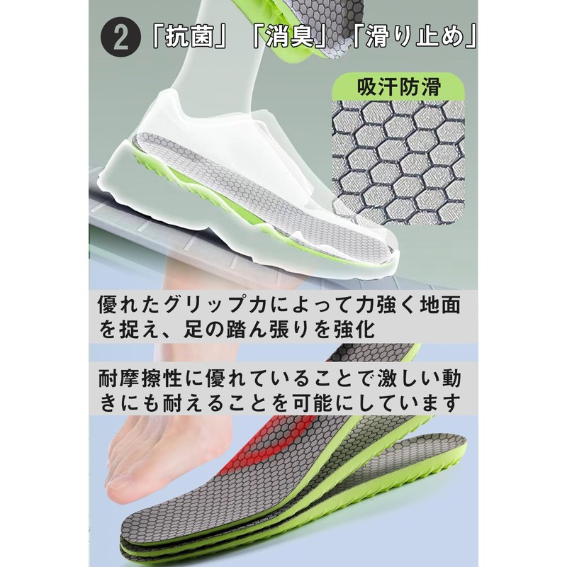 (Physical The's Supervision) Insole, Arch Support, 3D Design, Arch Support,