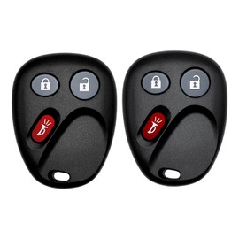 Vurkcy Key Fob Replacement for 2002-2009 Chevy Trailblazer & GMC Envoy/ 03-07 Isuzu Ascender/ 04-07 Buick Rainier/ 02-04 Oldsmobile Bravada Car Keyless Entry Remote Control, MYT3X6898B, 3 Btn, 2Pcs