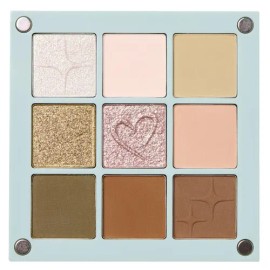 Beauty Creations - Magnetic Shadow Palette Give Me Moss, Paleta De Sombras 9 Colores Con Tonos Neutros Mate Shimmer Alta Pigmentacin Larga Duracin... 