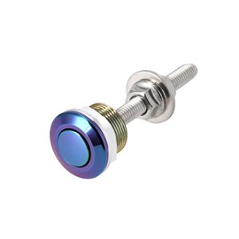 Quick Release Fastener Side Cover - Rainbow Anodised