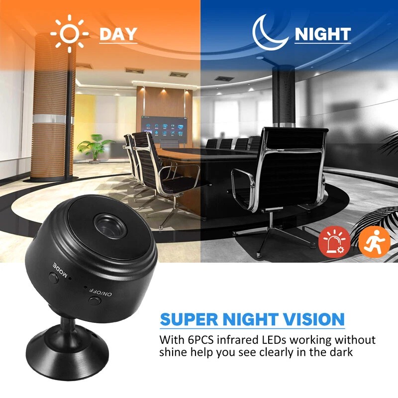 2-Way Audio Smart Mini WiFi Camera 1080P HD Night Camera