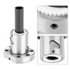 16mm Bearing Steel Flanged Ball Screw with Ball Nut For