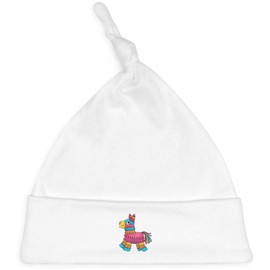 Azeeda 'Party Pinata' Baby Beanie Hat (BH00032808) White