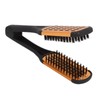 Clamp Hair Brush Spring Elasticity Softness Beard Breathability Double Sided