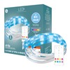 GE LED+ Color Changing LED Light Strip with Remote, 13W,