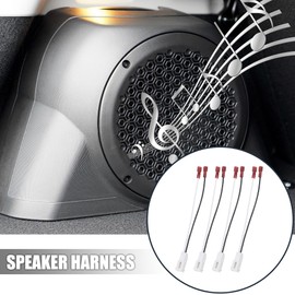 QUARKZMAN Car Speaker Connector Wiring Harness Adapter for Dodg Charger Pack of 4