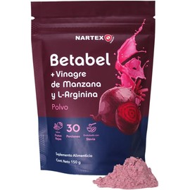 Betabel + L-Arginina + Vinagre de Manzana en Polvo 150g, Suplemento Alimenticio, Fórmula para Rutina Activa y Bienestar Diario, 30 Porciones