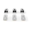 NEDIS CCBW89380GY RJ45 Connector | RJ45 Pass Through | Fixed/Stranded