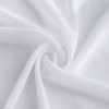 CHUQING Table Runner White Chiffon Table Runner Wedding Communion 420