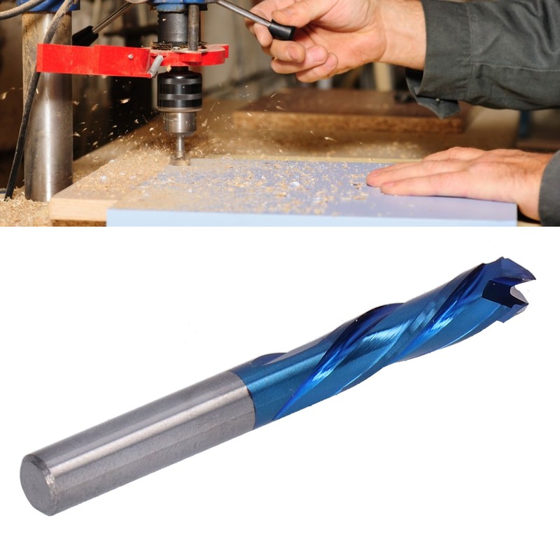 Milling Cutter CNC Spiral Router Bit 3 Flute Tungsten Steel