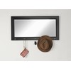 DesignOvation Kate and Laurel Pub Mirrors with 5 Metal Hooks,