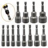 Xpieoyrm Set of 12 Magnets Hexagonal Socket, 6-19 mm Socket