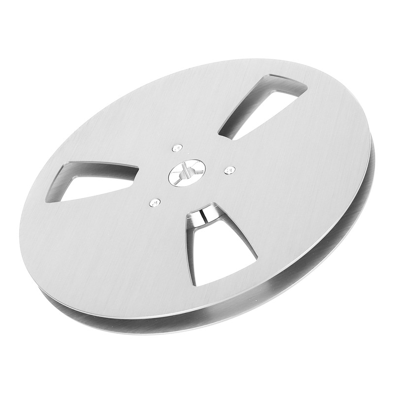 1/4 7 Inch Empty Tape Reel Aluminum Alloy 3 Hole