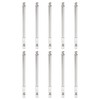sourcing map 10pcs Ball End Hex Screwdriver Bit H5 (5mm)