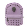 GOTHX Mini Gothic Metal Cross Stud Lilac Pastel Goth Backpack