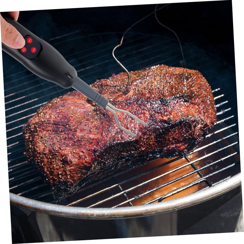 Levemolo Outdoor BBQ Meat Heat Indicator Digital Cooking Thermometer Fork