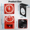Battery Disconnect Switch with Mounting Bracket, 12-48V Heavy Duty Battery