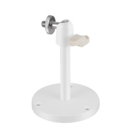 Security-01 Adjustable Universal Wall Ceiling Metal Mounts, Security Camera Stands Brackets for CCTV Bullet Dome Box Body Card Camera and more, White