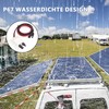 Roof feed-through solar cable guide, waterproof ABS solar modules, cable