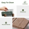 Kingsyard Recycled Plastic Suet Feeder, Tail Prop Suet Feeder for