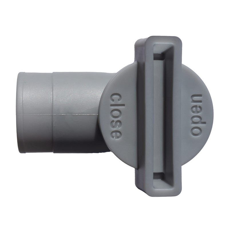 PoolSun Maintenance tap / shut-off valve for pools with 32