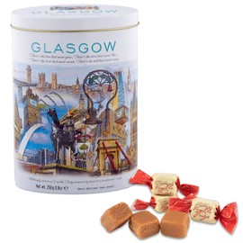 Gardiners of Scotland Handmade Fudge 250g Tin, City of Glasgow Vanilla Fudge