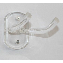 DisplayGifts Clear Acrylic Guitar Wall Mount Hanger for Acoustic or Electric Guitar