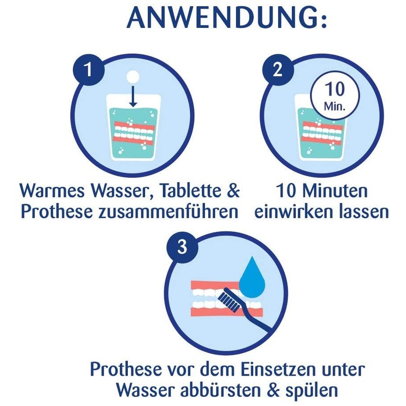Kukident Professional anti-tartar - 6 x 30 dentures cleaning tablets