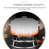 Angoily Wok Ring Rack Stainless Steel Double Layer Wok Pot