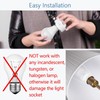 LoraTap Wireless Remote Control E26 Light Socket with Remote, 915MHz