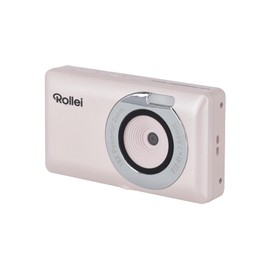 Rollei Compactline Pocket Digital Camera, Pink, 50MP 2.7K Photo Camera with 16X Optical Zoom, Autofocus, Portable Camera with 2.4 Inch Display, Lightweight Compact Camera for Children, Teenagers
