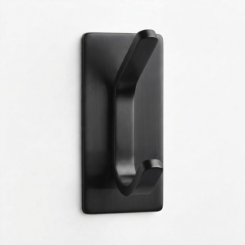 Double Adhesive Wall Hooks for Towel & Coat Storage –