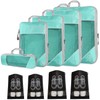 Packing Cubes, 9pcs Lanmalaterra Compression Packing Cubes for Travel Packing