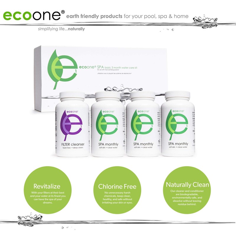 eccone - Spa & Hot Tub Basic Care Kit -
