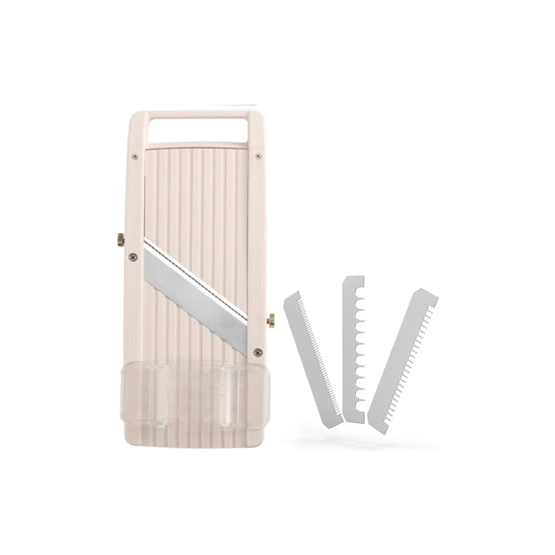 Professional Mandoline Slicer for Kitchen, Wide Vegetable Cutter with 3