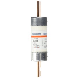Mersen TR-R Tri-Onic Time-Delay/Class RK5 Fuse, 250VAC/250VDC, 200kA AC/20kA DC, 125 Ampere, 1-9/16" Diameter x 7-1/8" Length