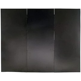 Oakestry 40x32-in Draft Guard Cover Draft Guard Cover Fireplace Heat Resistant Fireplace Draft Guard Cover Fireplace Vent Cover Black
