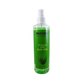 Wax Necessities Waxness Pre Waxing Lotion with Natural Aloe Vera Extract 8.45 Ounces